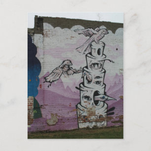 Deep Ellum Graffiti Artwork # 67 Postcard