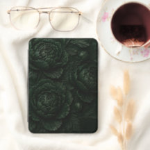 Deep Emerald Blooms