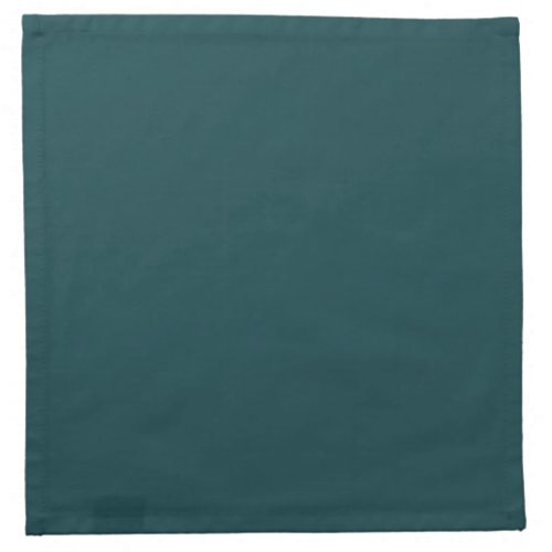 Deep Emerald Green Solid Trend Color Background Napkin