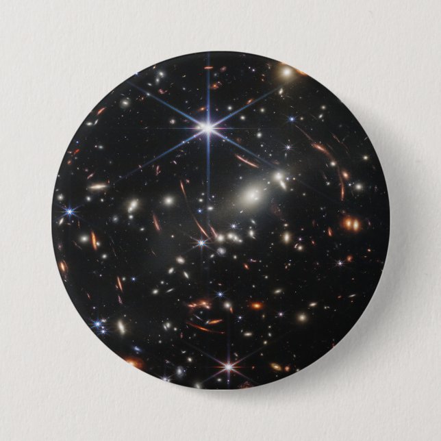 Deep Field Galaxies Button (Front)