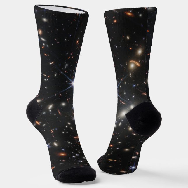 Deep Field Galaxies Socks (Angled)