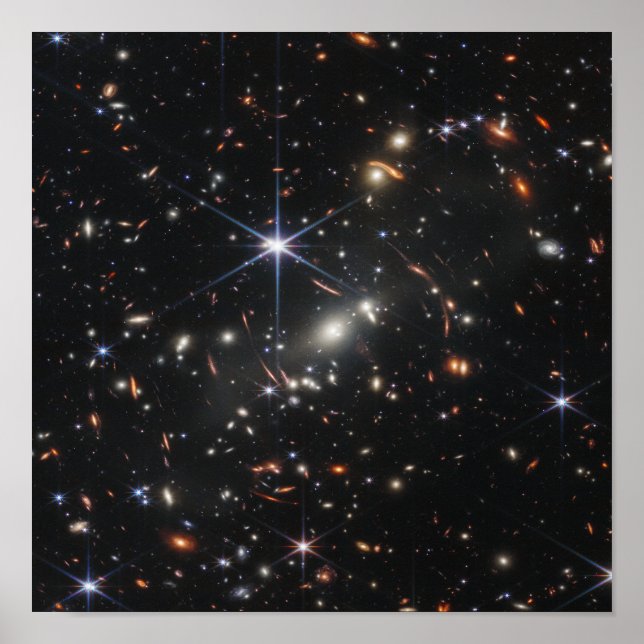 deep field James Webb Telescope Poster (Front)