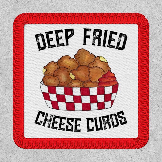 Deep Fried Cheese Curds Minnesota Wisconsin Food Patch (Front)