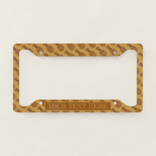 Deep Fried Chicken Leg Drumstick Foodie Soul Food License Plate Frame