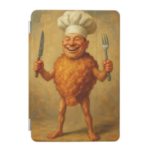 “Deep Fried Dreams” – A Humorous Portrait iPad Mini Cover