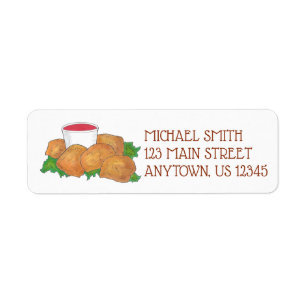 Deep Fried Rocky Mountain Prairie Oysters Wyoming Label