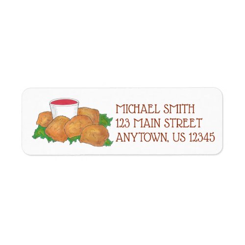 Deep Fried Rocky Mountain Prairie Oysters Wyoming Label