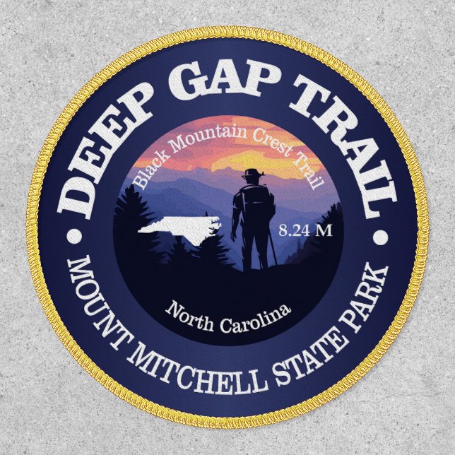 Deep Gap Trail (rd2) Patch (Front)