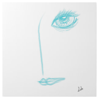 Deep gaze gallery wrap