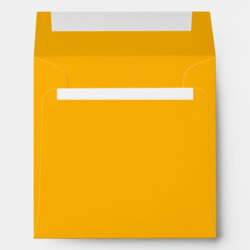 Deep Golden Color Pretty Shade Of Yellow Envelope