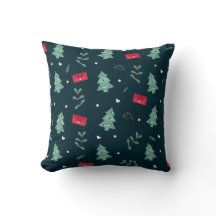 Deep Green Christmas Trees Perfect Gift