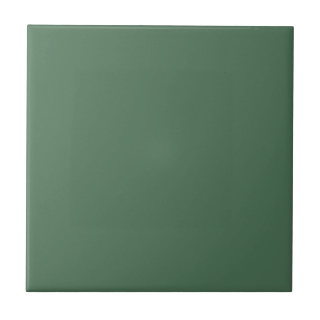 Deep Green Color Tile (Front)