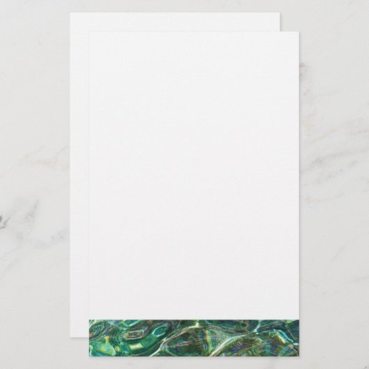 Deep green fresh waters (Front/Back)