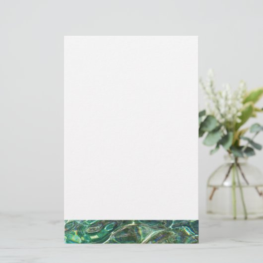 Deep green fresh waters (Standing Front)