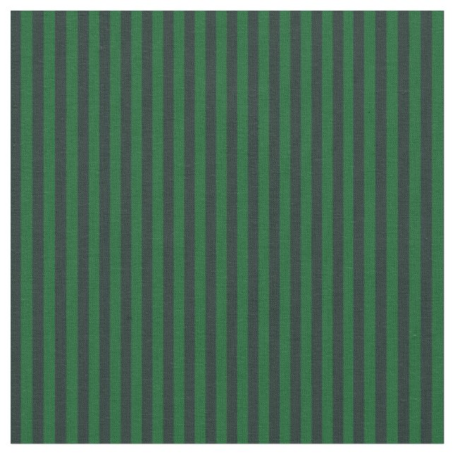deep green stripes fabric (Close Up)