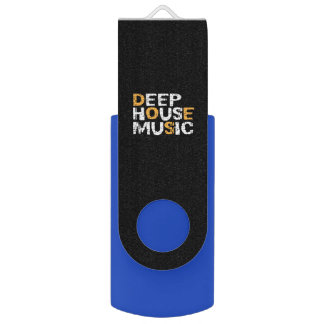 Deep House Music Flash Drive
