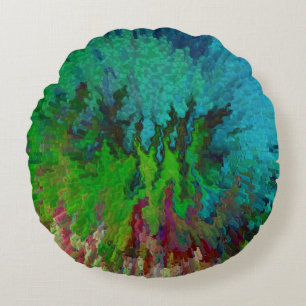 Deep in our Seas.... Round Pillow