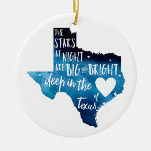 Deep in The Heart of TX Harvey Ornament