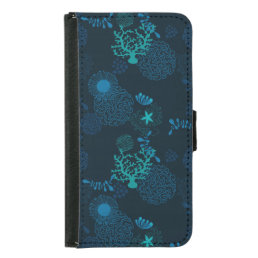 Deep in the Ocean Wallet Phone Case For Samsung Galaxy S5