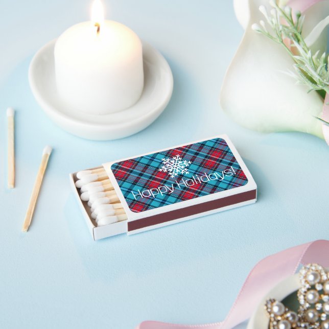 Deep Indigo, Aqua, Red & Shades of Blue Matchboxes (Insitu)