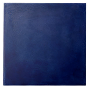 Deep Indigo Artisan Glaze Ceramic Tile