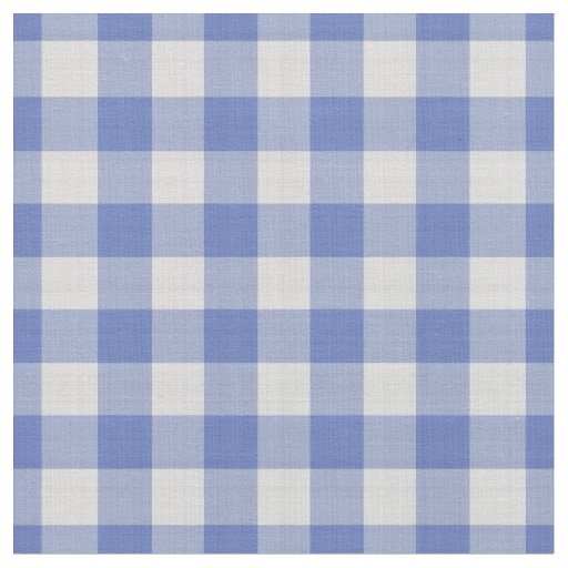 Deep Indigo Blue Checkered Pattern Fabric