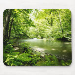 Deep Into the Forest Mouse Pad<br><div class="desc">This photo features a stream surrounded by greenery in the Oirase Valley,  Aomori Prefecture,  Japan.</div>