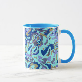 "Deep is the Ocean" original abstract Mug