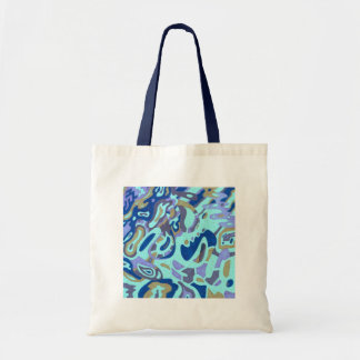 "Deep is the Ocean" Original Abstract Tote Bag