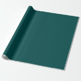 MATTE GREEN solid color Wrapping Paper by NOW COLOR