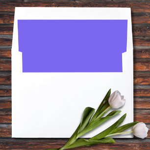 Deep Lavender modern dreamy tone solid color Envelope Liner