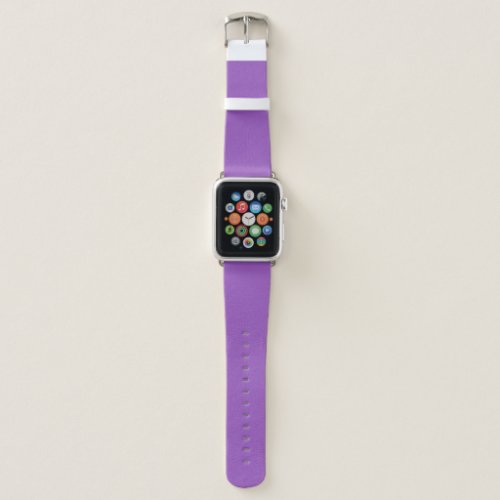 Deep Lilac Solid Color Apple Watch Band