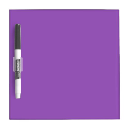 Deep Lilac Solid Color Dry Erase Board