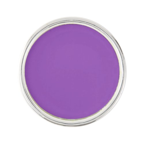 Deep Lilac Solid Color Lapel Pin