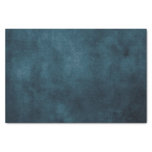 Deep mercury teal blue distressed vintage texture tissue paper