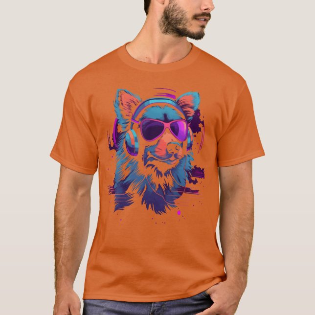 Deep Music boy T-Shirt (Front)