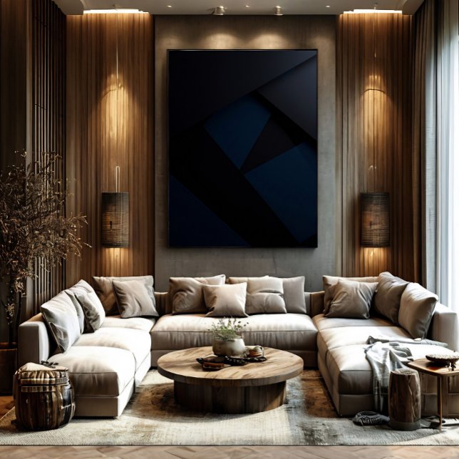 Deep Night Geometry Poster (Creator Uploaded)