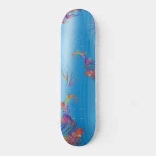 Deep Ocean - cool and beautiful design - Skateboard Deck