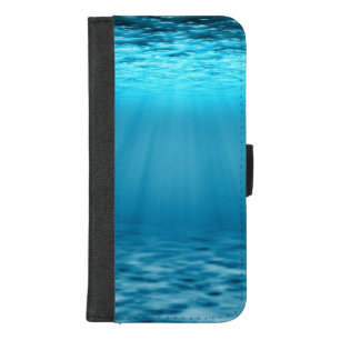 Deep Ocean Light Marine Travel iPhone 8/7 Plus Wallet Case
