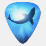 Deep Ocean Shark Silhouette Guitar Pick