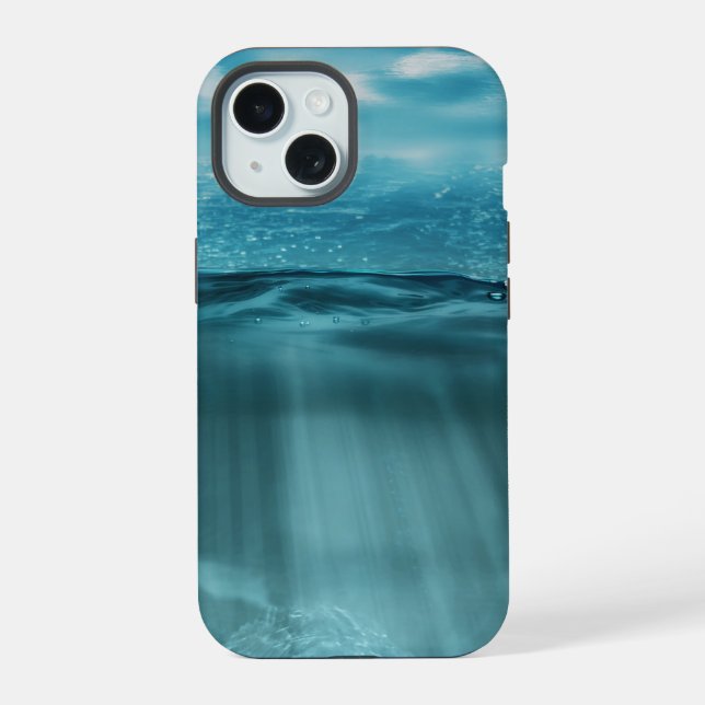 Deep Ocean View iPhone 15 Case (Back)