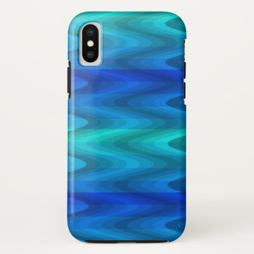 Deep Ocean Waves iPhone X Case