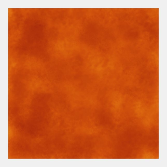 Deep Orange Abstract Clouds Fog or Plasma Texture (Front)