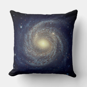Deep Outer Space Galaxy Throw Pillow