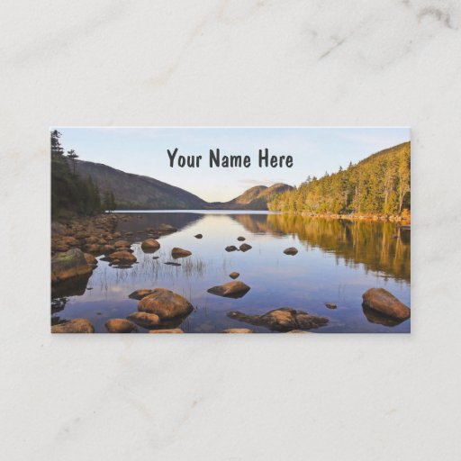 Customizable Deep Perspective Business Card Templates