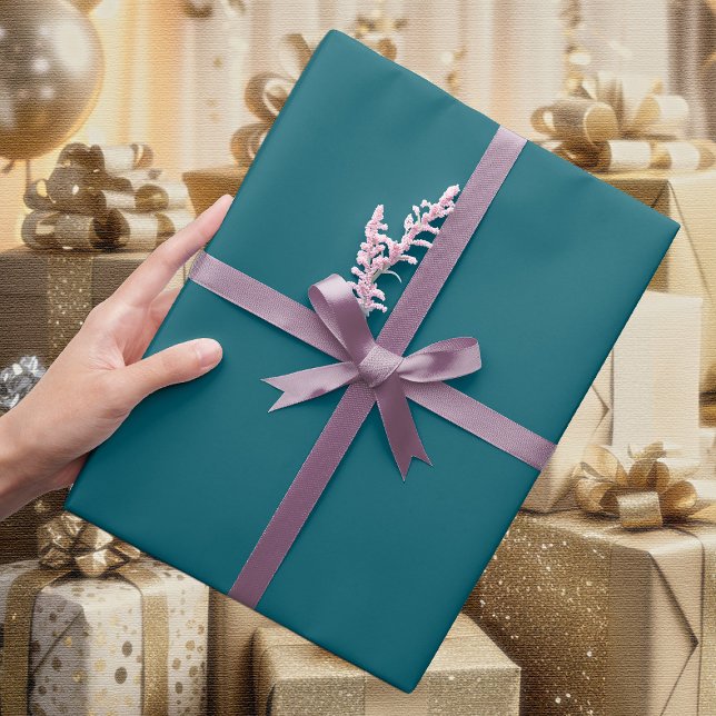Deep Petrol Wrapping Paper (Creator Uploaded)