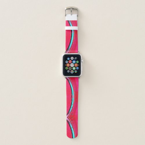 Deep Pink Apple Watch Band