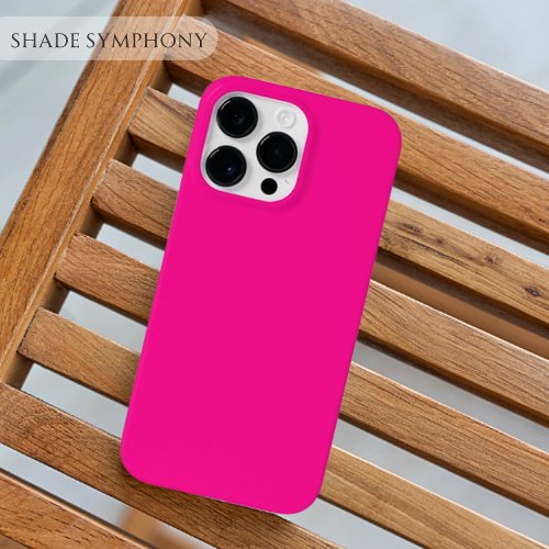 Deep Pink One of Best Solid Pink Shades For Case_Mate iPhone 14 Pro Max Case