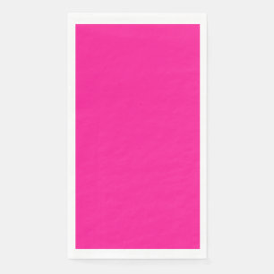 Deep Pink Paper Guest Towels