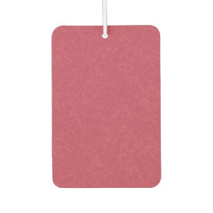 Deep pink  textured swirling  pattern air freshener